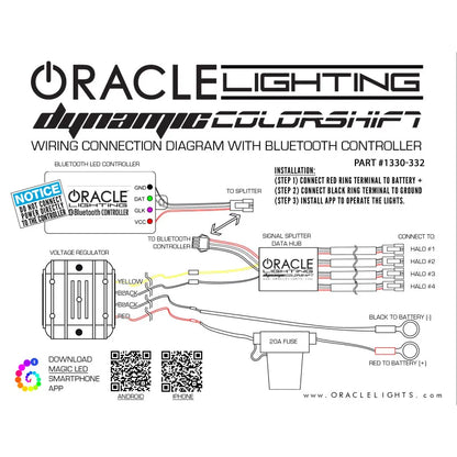 Oracle ColorSHIFT DRL & Turn Signals | Ford F-150 (15-20) (1330-332)