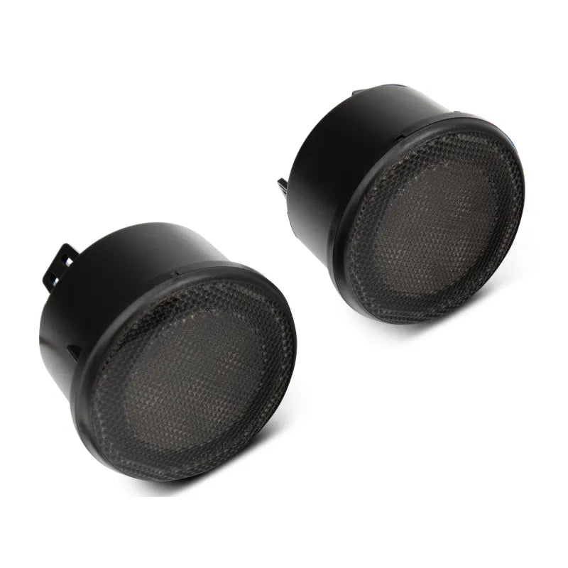 Raxiom Jeep JK Axial Smoked LED Turn Signals w/ Halo | Jeep Wrangler JK (07-18) (J127017)
