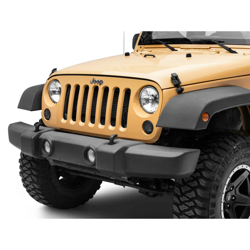 Raxiom Jeep JK Axial Smoked LED Turn Signals w/ Halo | Jeep Wrangler JK (07-18) (J127017)