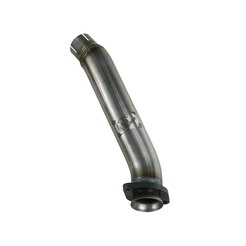 aFe Twisted Steel Loop Delete D/S P Pipe | Jeep JK (07-18) (48-46209)