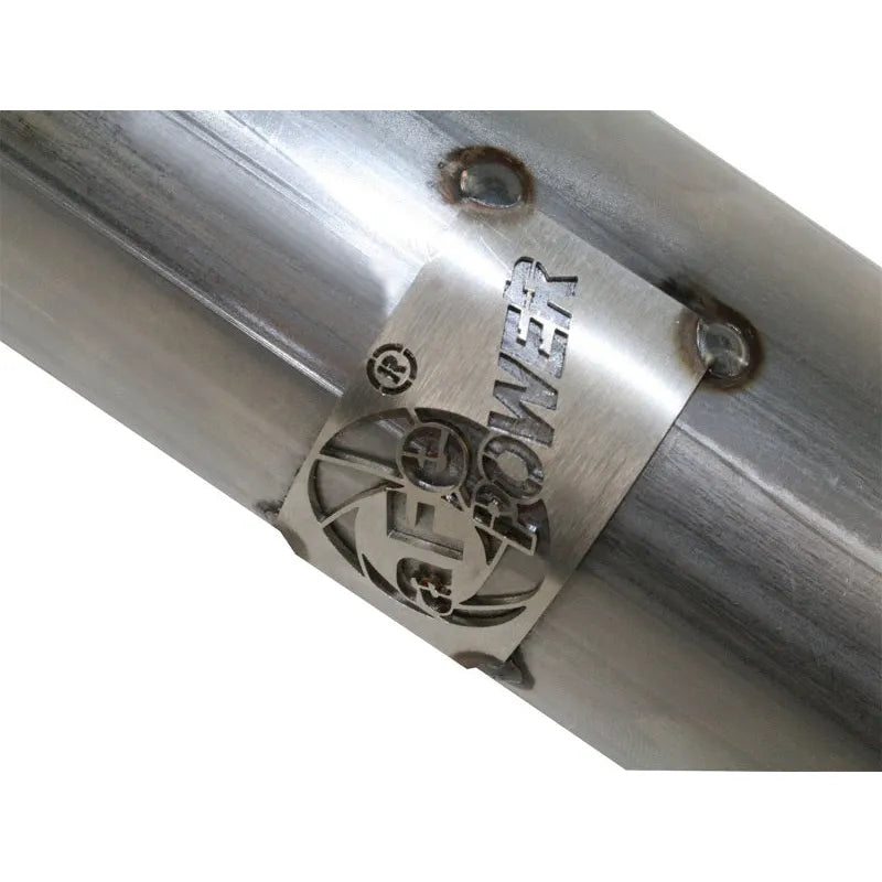 aFe Twisted Steel Loop Delete D/S P Pipe | Jeep JK (07-18) (48-46209)