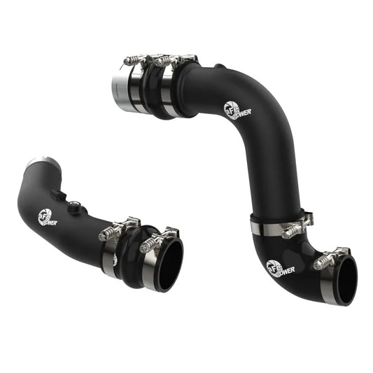 aFe BladeRunner 3in Aluminum Charge Pipe | Ford F250/F350 Super Duty (46-20684-B)