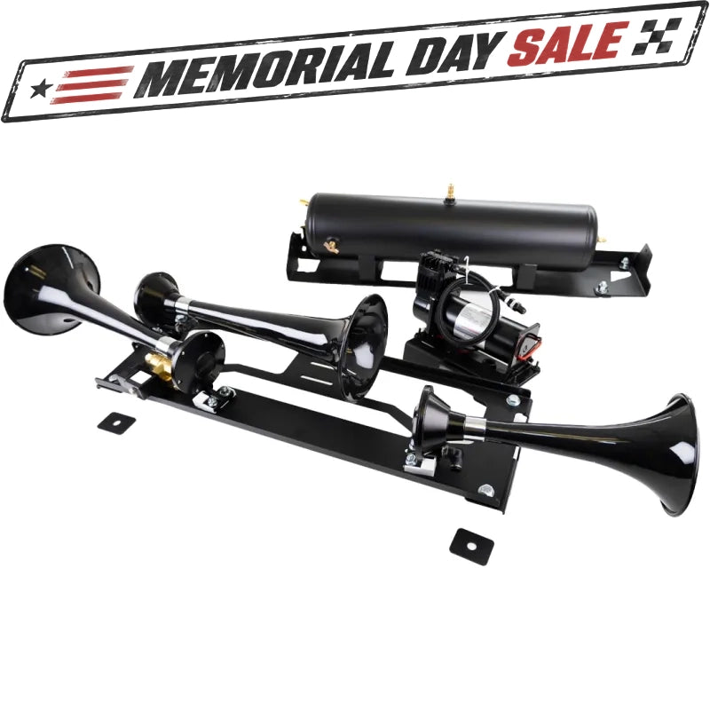 Kleinn 23-24 Ford F-250/ F-350/ F-450 Onboard Air System w/ Model 230 Horns