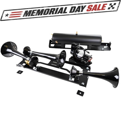 Kleinn 23-24 Ford F-250/ F-350/ F-450 Onboard Air System w/ Model 230 Horns