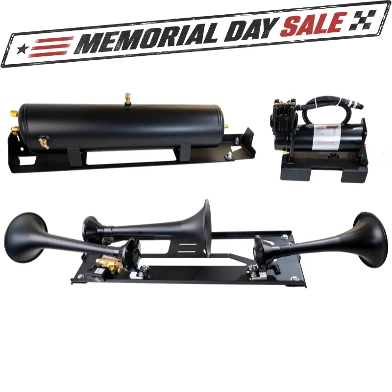 Kleinn 23-24 Ford F-250/ F-350/ F-450 Onboard Air System w/ Model 730 Horns
