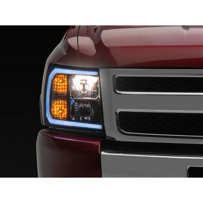 Raxiom Axial Headlights w/ SEQL LED | Chevy Silverado 07-13 (S138004)