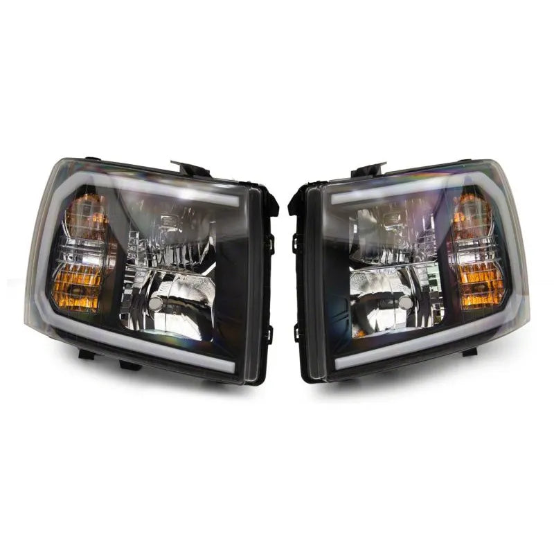 Raxiom Axial Headlights w/ SEQL LED | Chevy Silverado 07-13 (S138004)