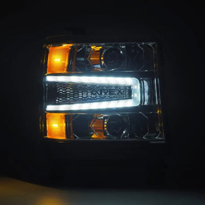AlphaRex 16-18 Chevy 1500HD LUXX LED Proj Headlights | Silverado 1500 (880235)