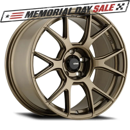 Konig Ampliform Gloss Bronze | 19x9.5" +25mm | 5x114.3mm Wheel