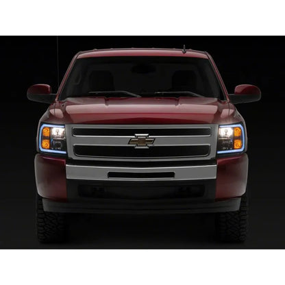 Raxiom Axial Headlights w/ SEQL LED | Chevy Silverado 07-13 (S138004)