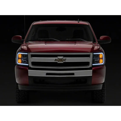 Raxiom Axial Headlights w/ SEQL LED | Chevy Silverado 07-13 (S138004)
