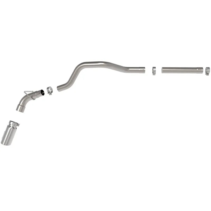 aFe Large Bore-HD 3in SS DPF-Back Exhaust | Dodge 09-18 3500/19-26 Ram 1500 V6 (49-42065-P)
