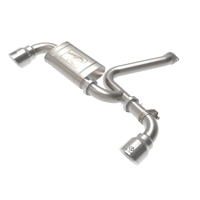 aFe 3in SS Axle-Back Exhaust | Hyundai Kona N (21-23) (49-37032-P)