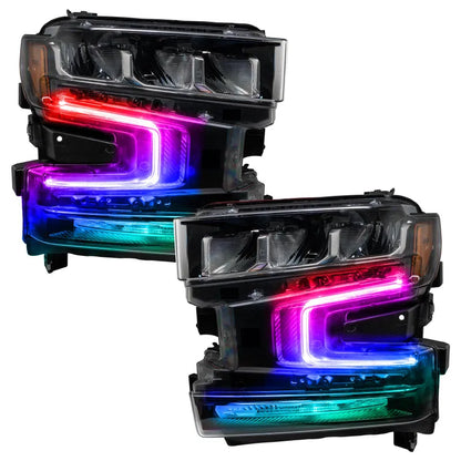 Oracle RGB+W Headlight DRL Kit | Chevy Silverado 19-21 (1441-333)