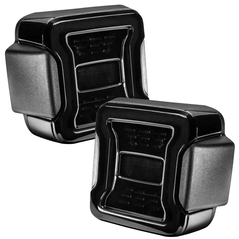 Oracle Jeep JL Black Series LED Tail Lights | Wrangler JK/JKU/Gladiator (5852-504)
