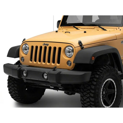 Raxiom 97-18 Jeep Wrangler Axial 7-In LED Headlights w/ DRL (J155569)