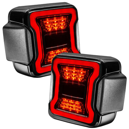 Oracle Jeep JL Black Series LED Tail Lights | Wrangler JK/JKU/Gladiator (5852-504)