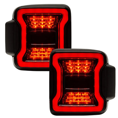 Oracle Jeep JL Black Series LED Tail Lights | Wrangler JK/JKU/Gladiator (5852-504)