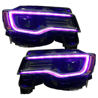 Oracle Dynamic ColorSHIFT RGB Headlight DRL Kit | Jeep Grand Cherokee WK (10-23) (1284-332)