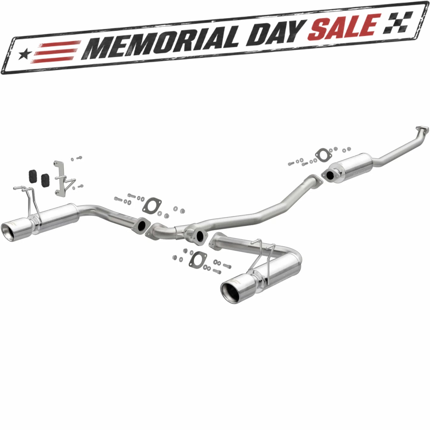 Magnaflow Street Series SS Cat-Back Exhaust | Honda Civic (16-20) (19313)