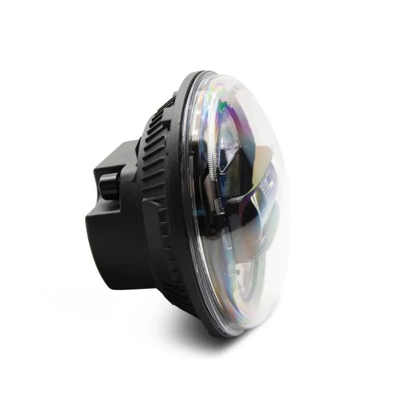 Raxiom 97-18 Jeep Wrangler TJ/JK Axial 7-Inch LED Headlights w/ DRL | Jeep Wrangler (J155570)