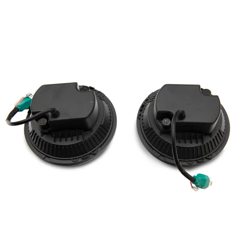 Raxiom 97-18 Jeep Wrangler TJ/JK Axial 7-Inch LED Headlights w/ DRL | Jeep Wrangler (J155570)