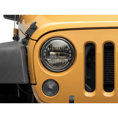 Raxiom 97-18 Jeep Wrangler TJ/JK Axial 7-Inch LED Headlights w/ DRL | Jeep Wrangler (J155570)