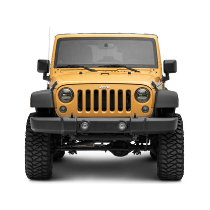 Raxiom 97-18 Jeep Wrangler TJ/JK Axial 7-Inch LED Headlights w/ DRL | Jeep Wrangler (J155570)