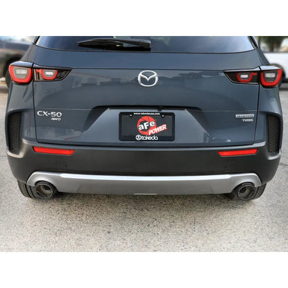 aFe 23+ Mazda CX-50 Takeda 2.5in SS Axle-Back Exhaust w/ CF Tips (49-37036-C)