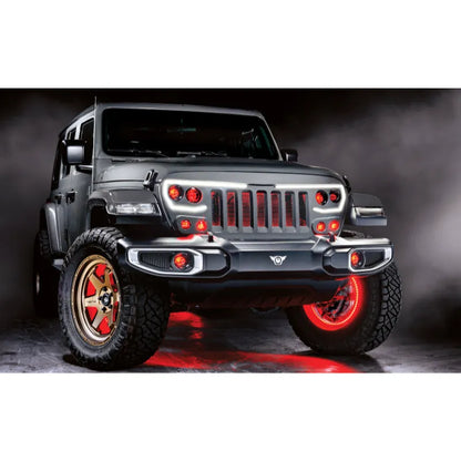 Oracle Vector Grille Demon Eye Kit | Jeep Wrangler/Gladiator (5856-334)