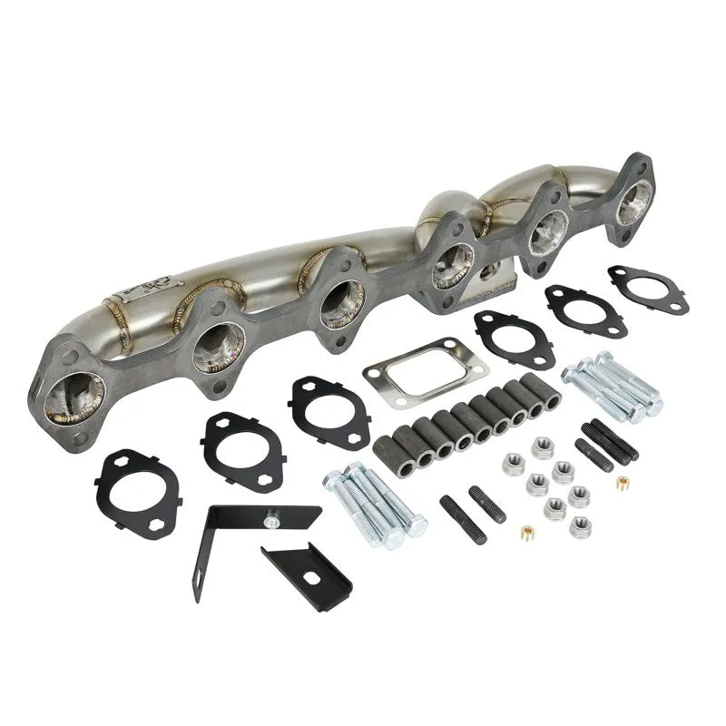 aFe Twisted Steel Header w/ Turbo Manifold | Dodge Ram 2500/3500 (48-32017)