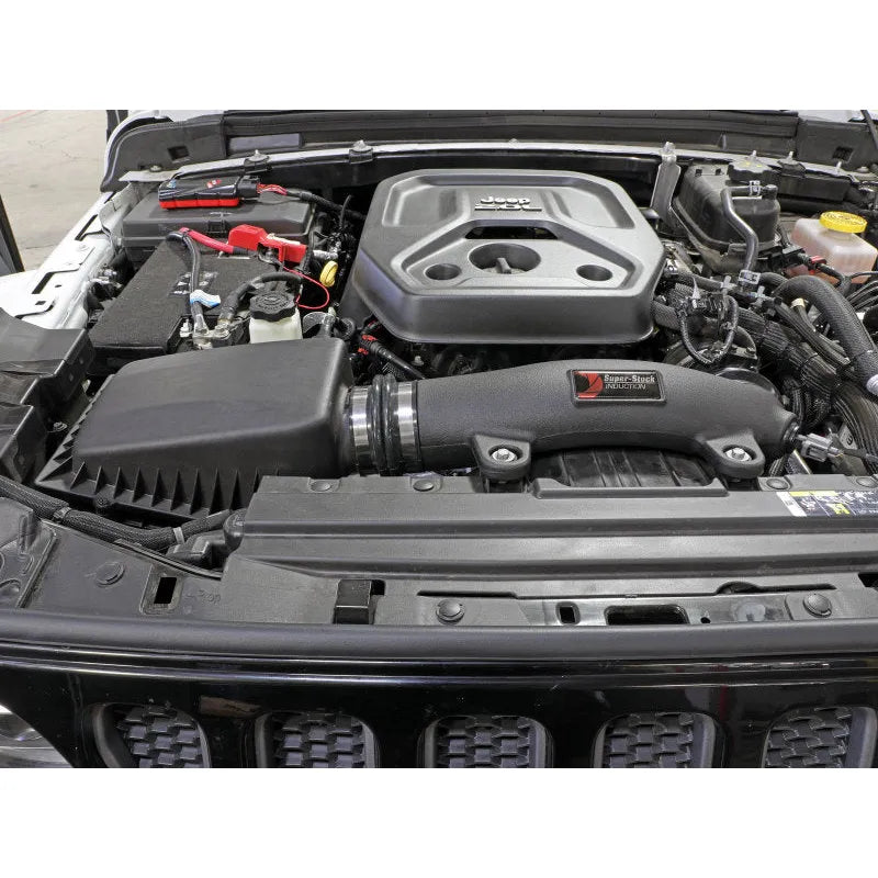 aFe Super Stock Induction System | Jeep Wrangler JL 18-26 (55-10010D)