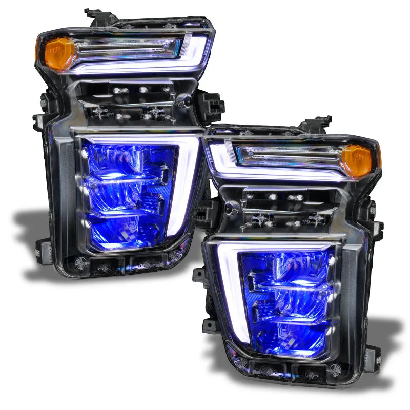 ORACLE 20-21 Chevy Silverado HD 2500/3500 RGB Demon Eye Headlight Kit (1453-334) | 2020-26