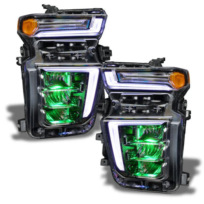 ORACLE 20-21 Chevy Silverado HD 2500/3500 RGB Demon Eye Headlight Kit (1453-334) | 2020-26