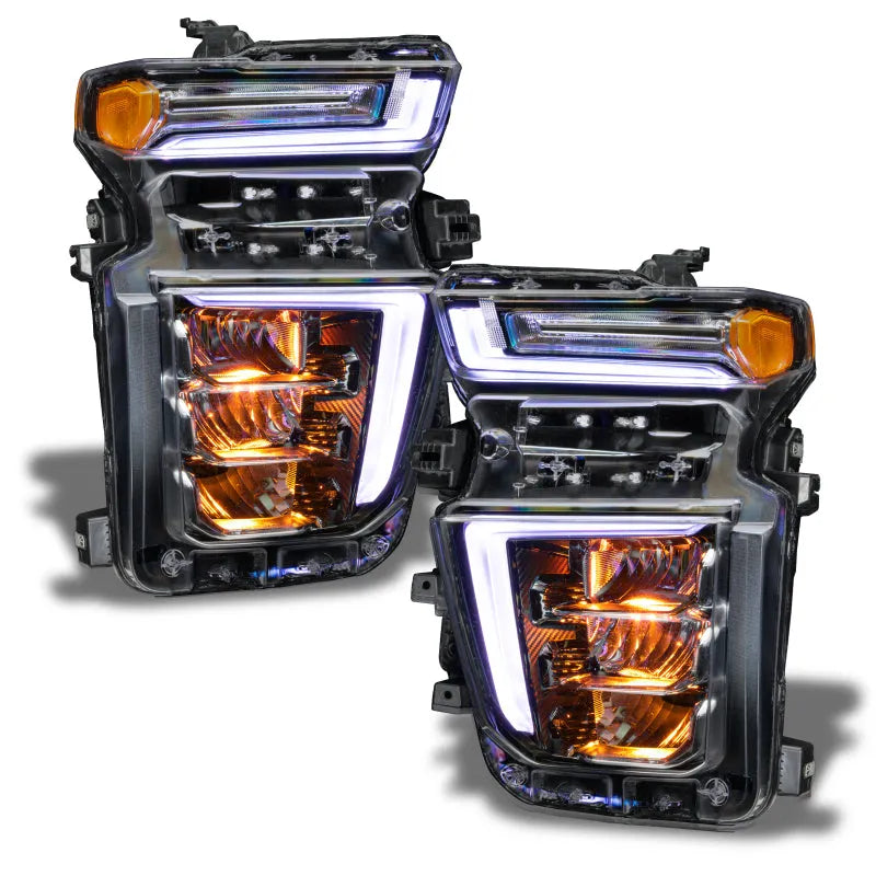 ORACLE 20-21 Chevy Silverado HD 2500/3500 RGB Demon Eye Headlight Kit (1453-334) | 2020-26