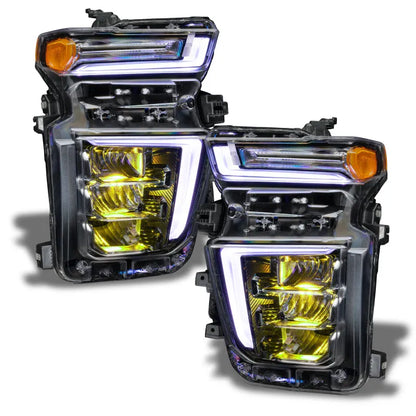 ORACLE 20-21 Chevy Silverado HD 2500/3500 RGB Demon Eye Headlight Kit (1453-334) | 2020-26