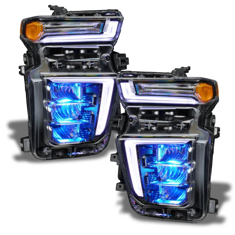ORACLE 20-21 Chevy Silverado HD 2500/3500 RGB Demon Eye Headlight Kit (1453-334) | 2020-26