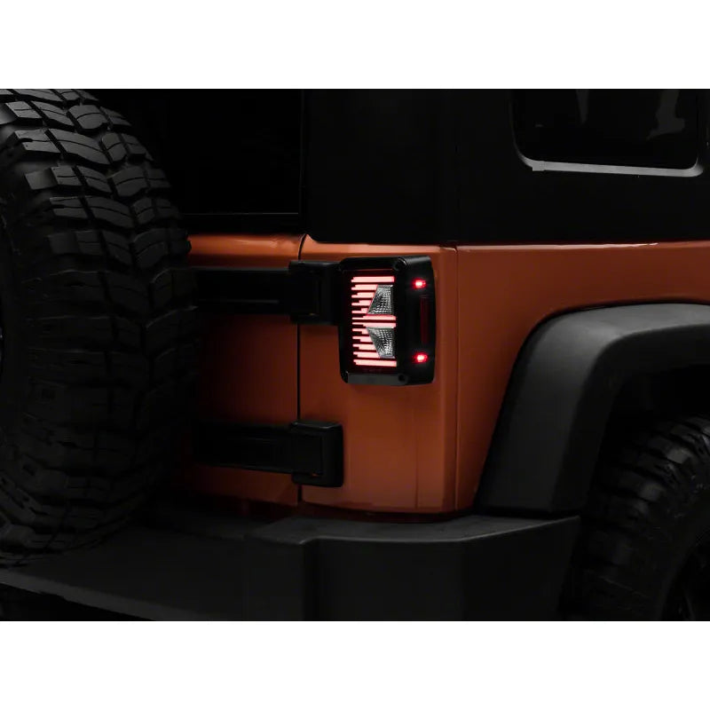 Raxiom Axial Vision LED Tail Lights | Jeep Wrangler JK 07-18 (J130809)