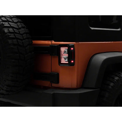Raxiom Axial Vision LED Tail Lights | Jeep Wrangler JK 07-18 (J130809)