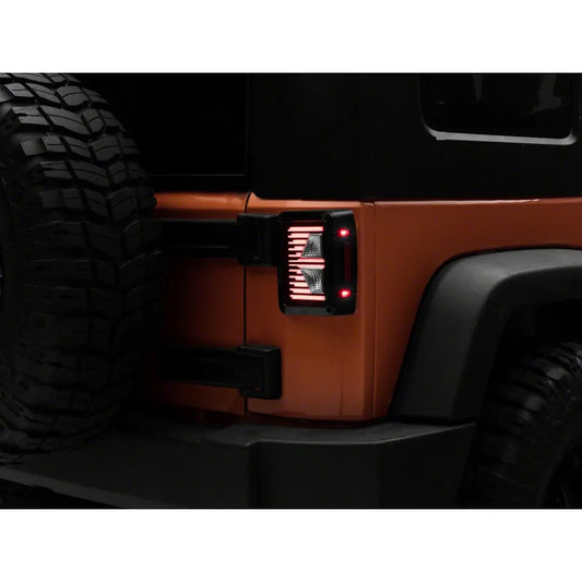 Raxiom Axial Vision LED Tail Lights | Jeep Wrangler JK 07-18 (J130809)