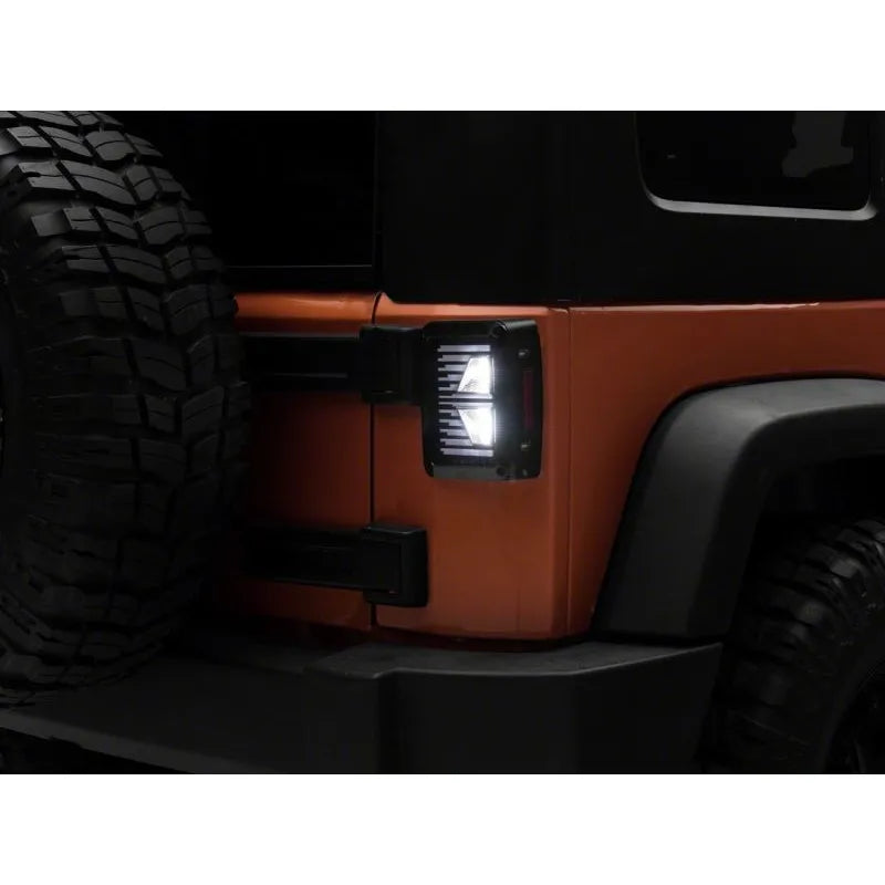Raxiom Axial Vision LED Tail Lights | Jeep Wrangler JK 07-18 (J130809)