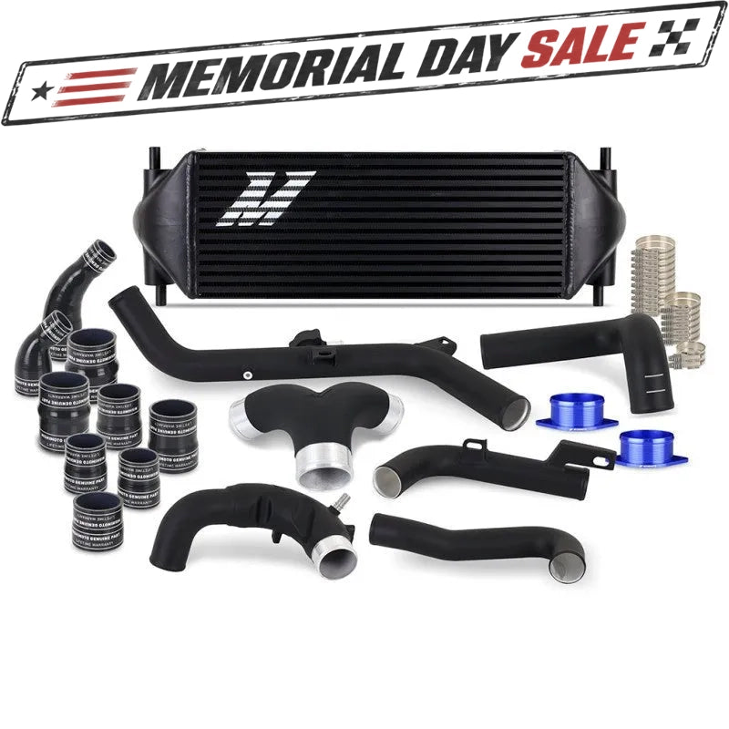 Mishimoto 21+ Bronco 2.7L Stock Location Intercooler & Pipe Kit | Ford Bronco VI (U725) (MMINT-BR27-21KBBK)