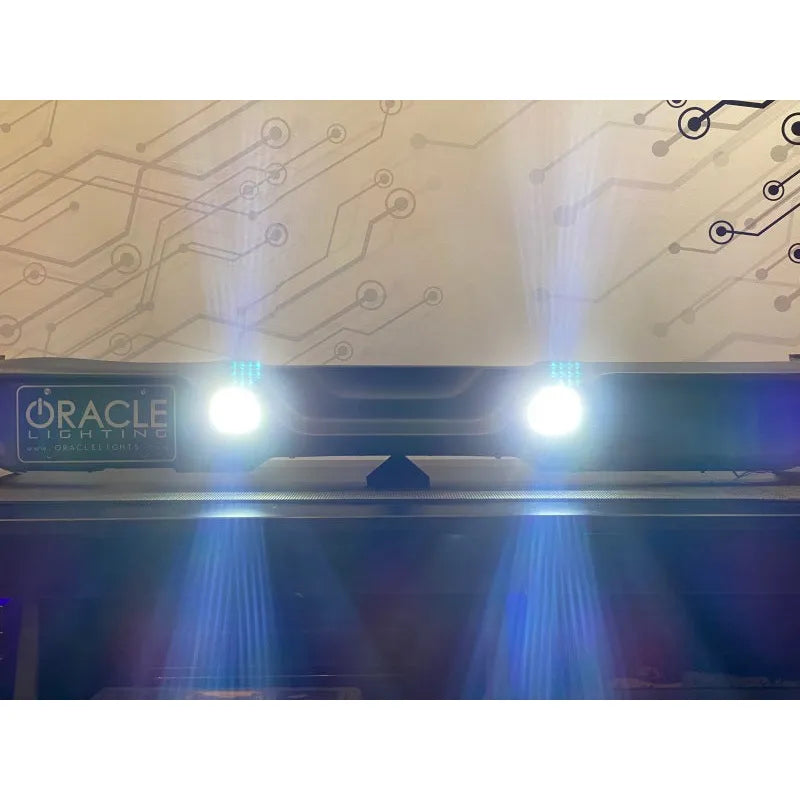 Oracle Jeep Wrangler JL Rear Bumper LED Reverse Lights 6000K | Jeep Wrangler JL (07-26) (5874-504)