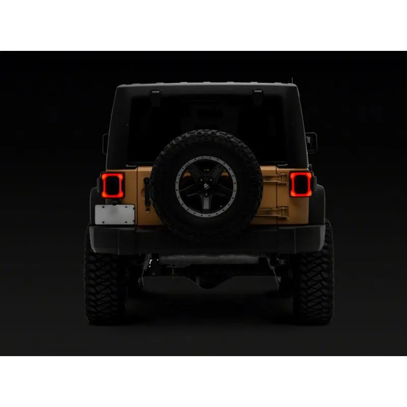 Raxiom Axial Carver LED Tail Lights | Jeep Wrangler JK 07-18 (J164241)