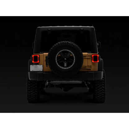 Raxiom Axial Carver LED Tail Lights | Jeep Wrangler JK 07-18 (J164241)