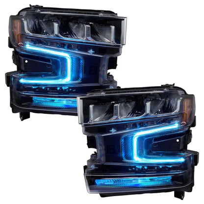Oracle Chevy Silverado RGB+W Headlight DRL Kit ColorSHIFT w/ BC1 (1441-335)