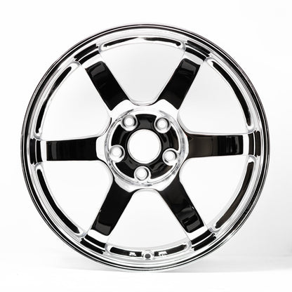 Volk Racing TE37 Saga SL M-Spec 18x9.5 +39 Chrome Plated Wheel