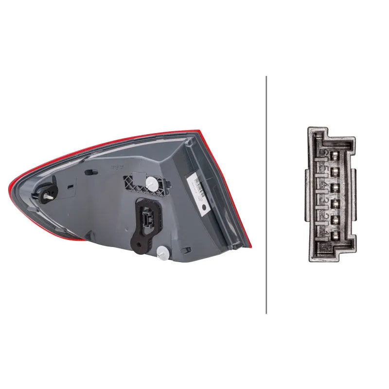 Hella 11-17 BMW 5 Series F10/F11 M5 Outer Tail Light | 09-13 2011-16 528i (011144341)