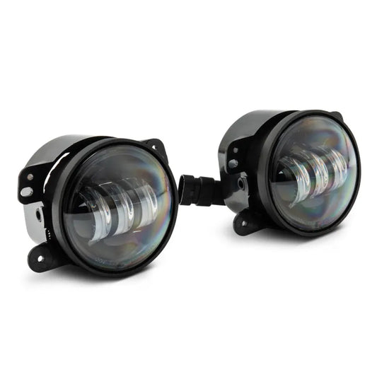 Raxiom 07-22 Jeep JK/JL Axial Tri-Bar LED Fog Lights | 97-25 JK/JL (J130811)