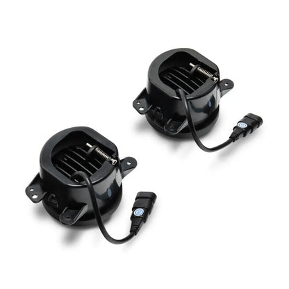 Raxiom 07-22 Jeep JK/JL Axial Tri-Bar LED Fog Lights | 97-25 JK/JL (J130811)
